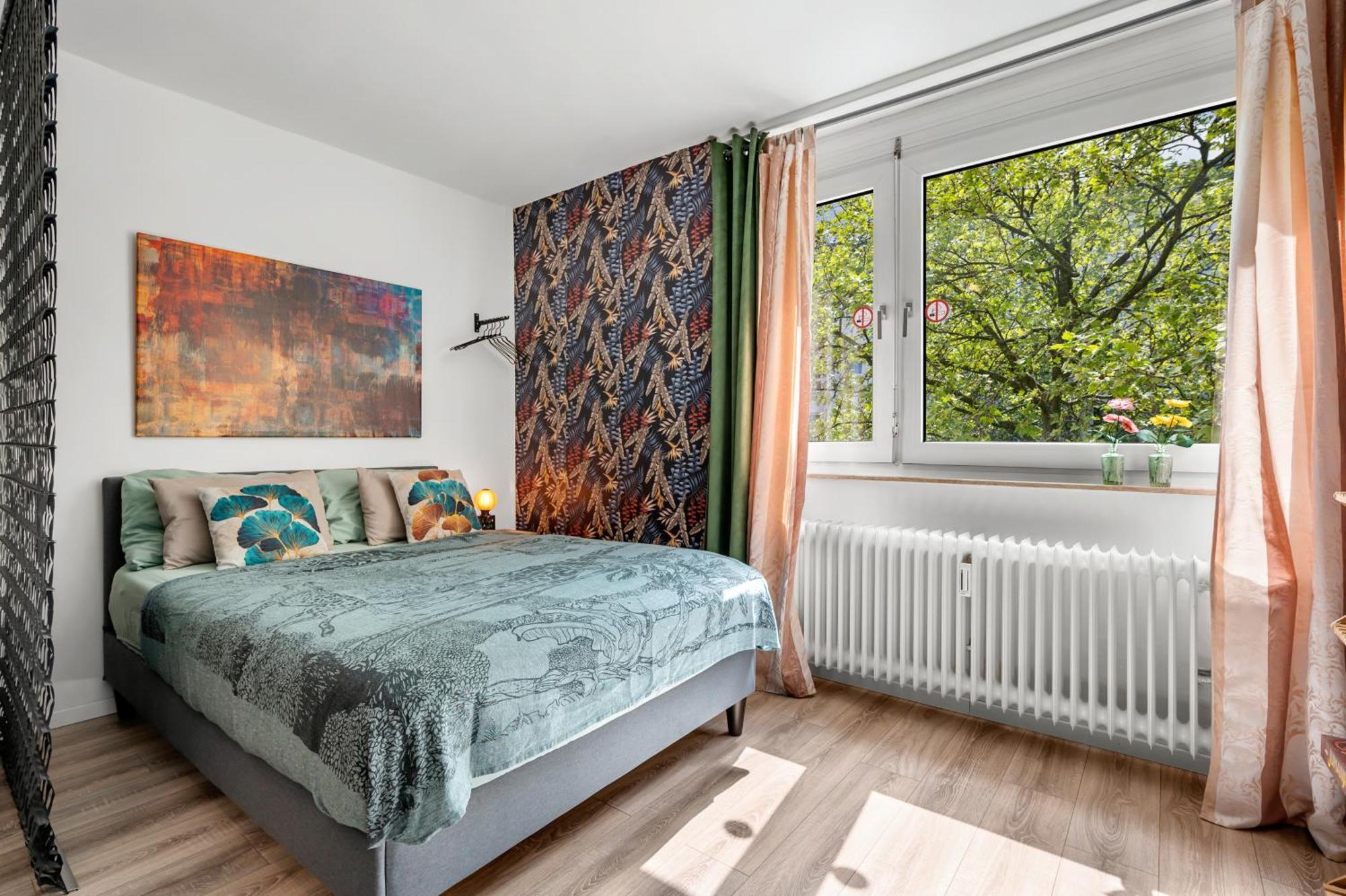 Urban Jungle Studio Apartment Offenbach am Main ภายนอก รูปภาพ